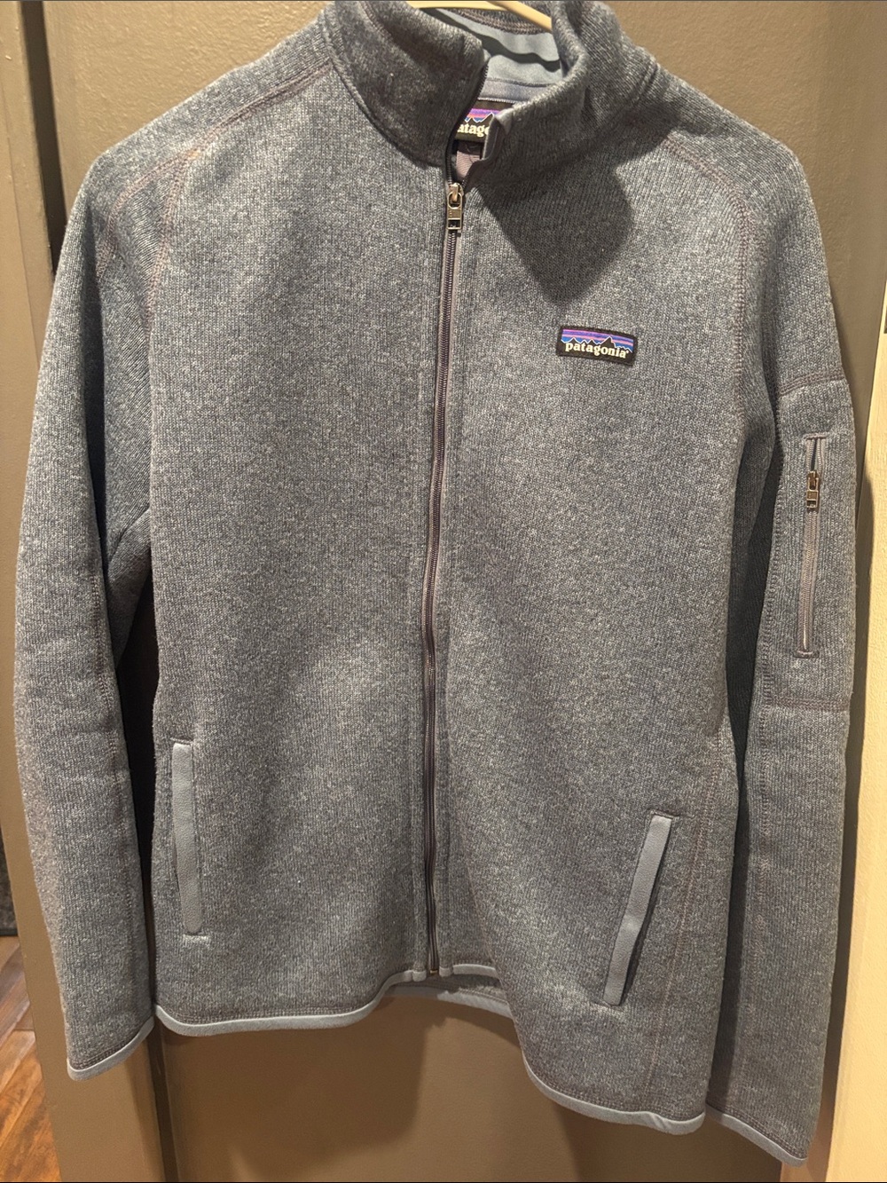 Patagonia blue  Full-Zip Fleece Jacket